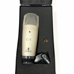 BEHRINGER C-1 Condenser Microphone - Studio Recording Mic W/ Hard Case READ